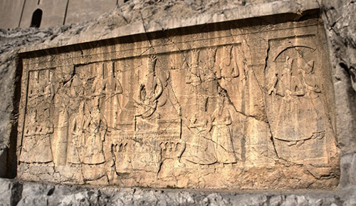 نقش برجسته چشمه علی