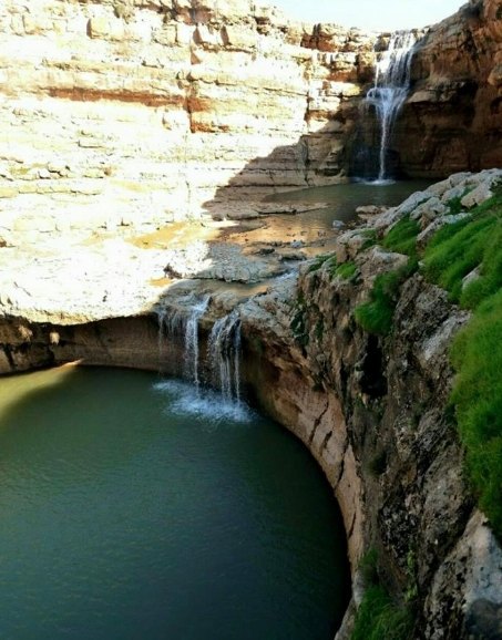آبشار آوتاف ( آبتاف ) پلدختر (چشمه گوش)