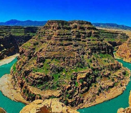 دره خزینه(بلندترین پل معلق ایران)
