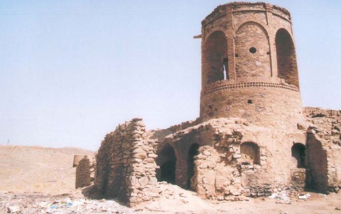 کاروانسرای آجری علی‌آباد	